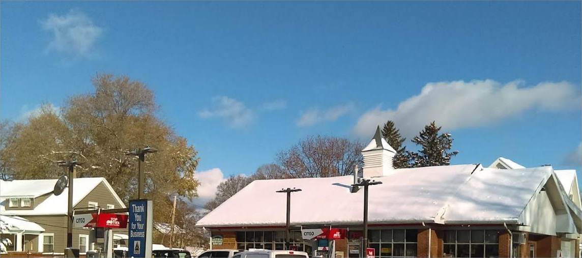 Service station on St Paul Blvd, Rochester